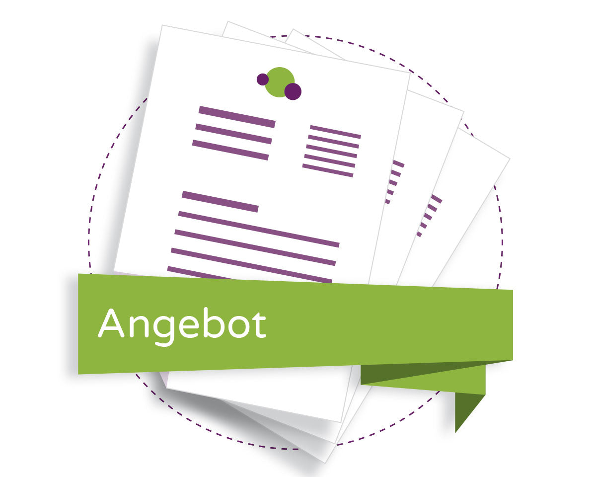 Druckvorlage ANGEBOT 2.0