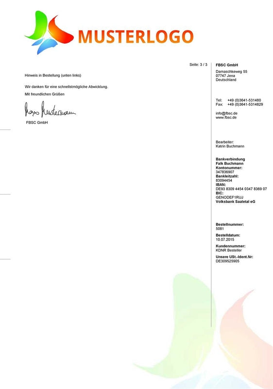 LIEFERANTENBESTELLUNG für JTL-Wawi - BUSINESS