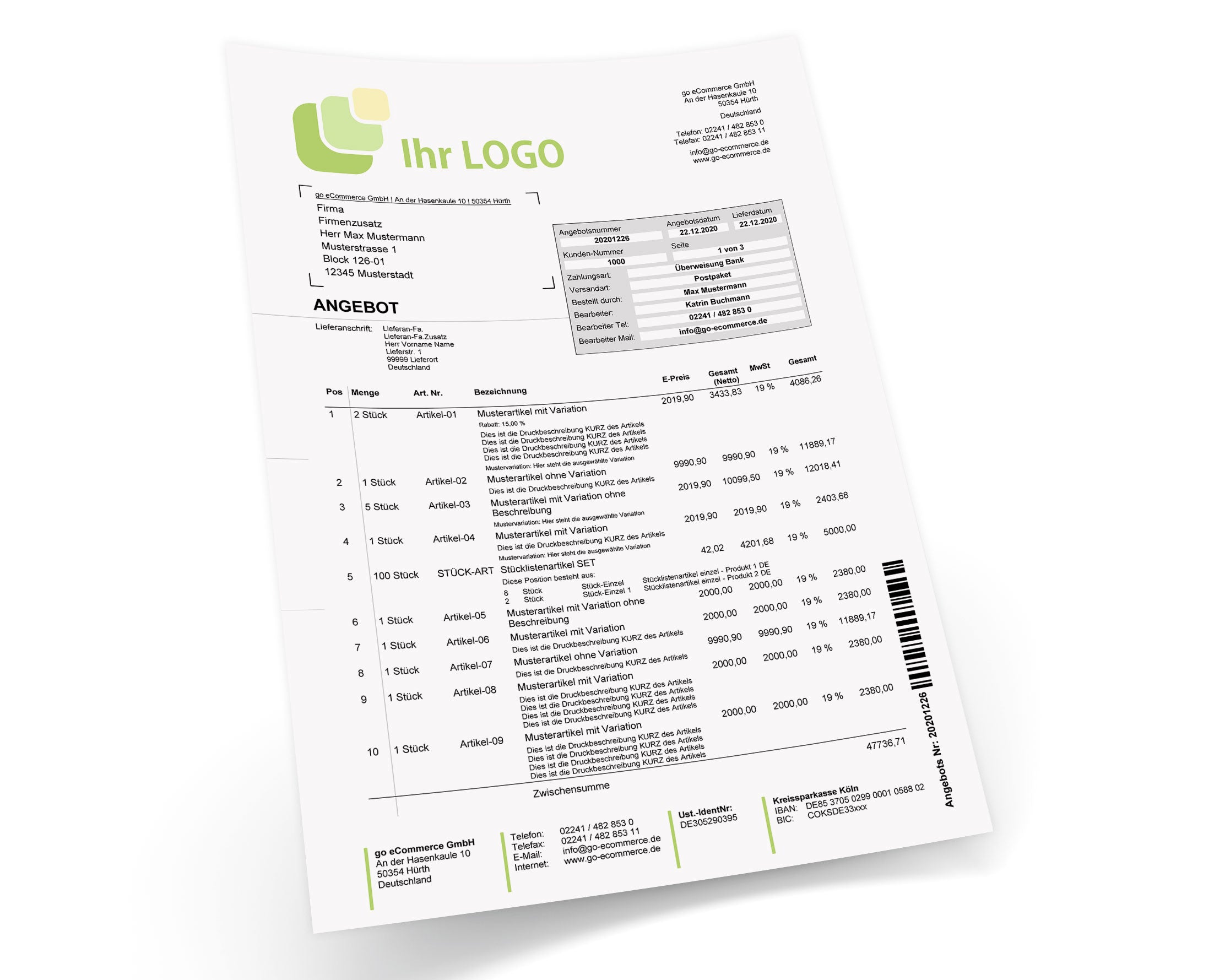 JTL Druckvorlagen (Set) PREMIUM 2.0