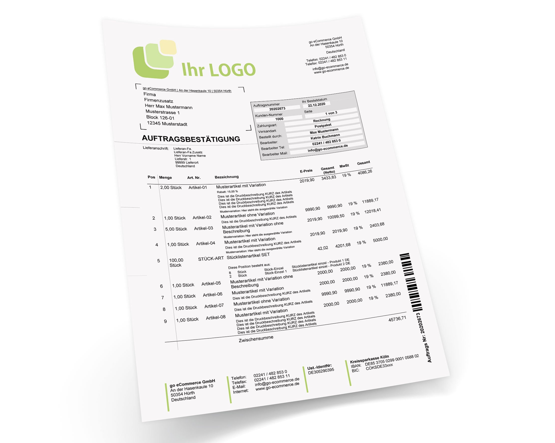 JTL Druckvorlagen (Set) PREMIUM 2.0