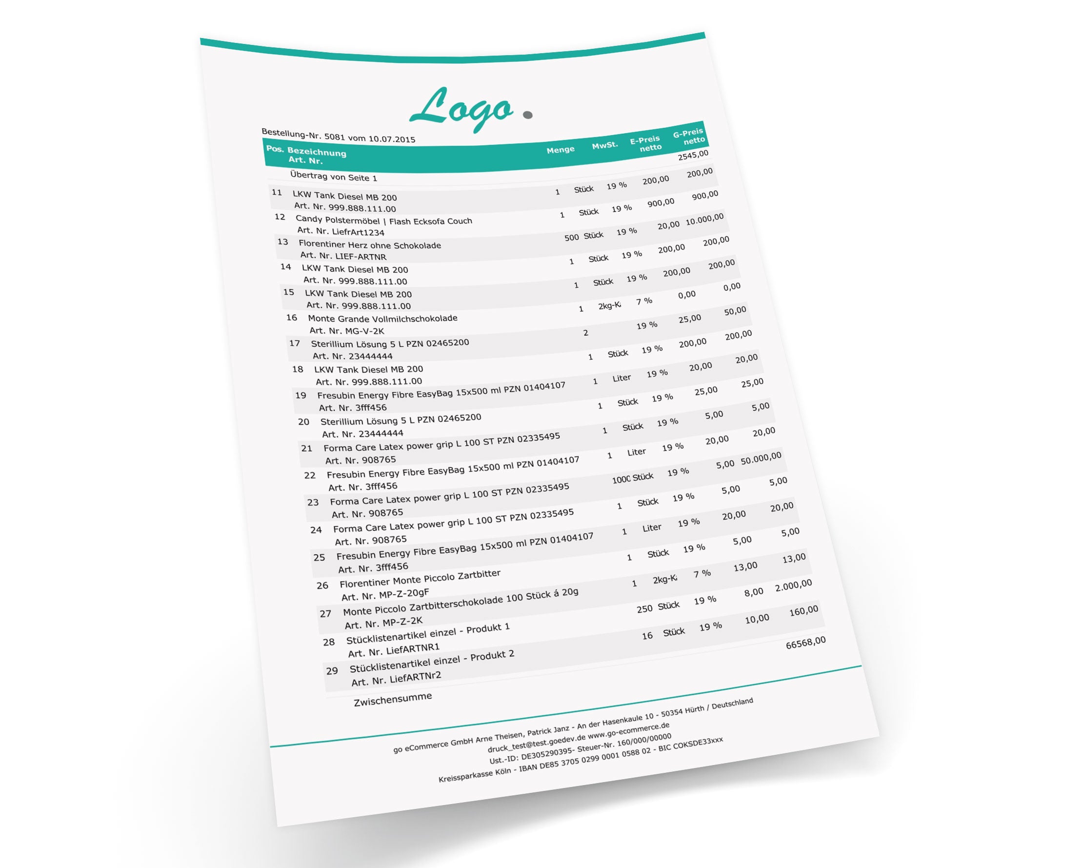 LIEFERANTENBESTELLUNG für JTL-Wawi - EXCLUSIVE