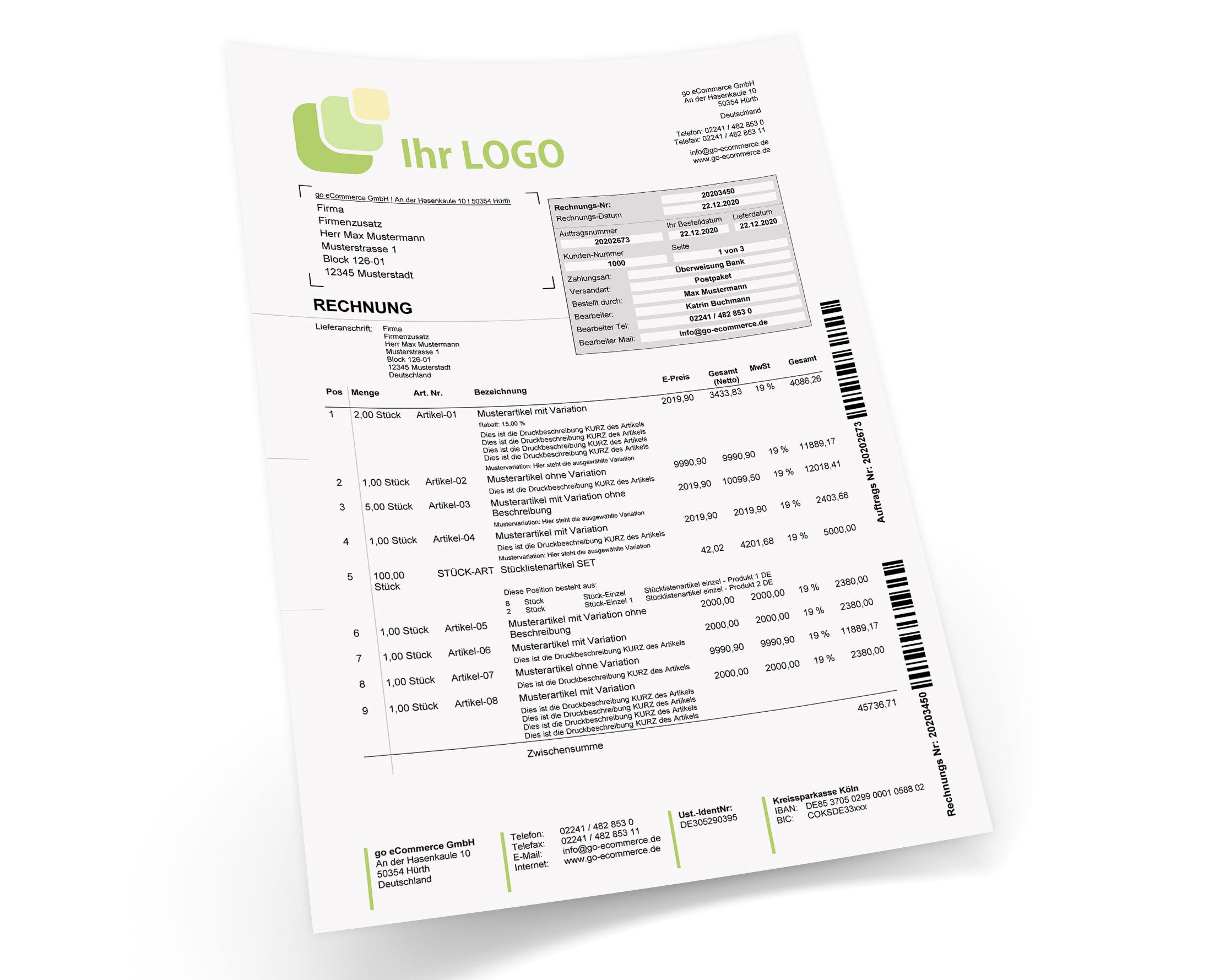 JTL Druckvorlagen (Set) PREMIUM 2.0